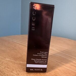 Becca First Light Priming Filter Instant Complexion Refresh 0.2oz. Travel Size